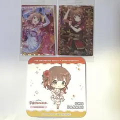 スイパラ 特典 学マス 花海佑芽コースター/ウエハース
