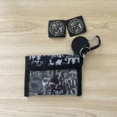 子供用　財布　コイン　カード　ケース　マジックテープ