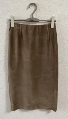 BEIGE,のゴムウエストスカート