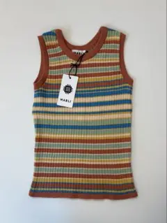 mabliknits mabli タンクトップ　4y 25ss