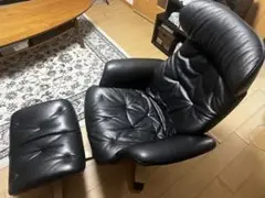 ニトリ パーソナルチェア オットマン付き 1人掛け マーシャル