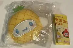 サンリオキャラクターズ かおりつきフルーツマスコットぬいぐるみ シナモロール