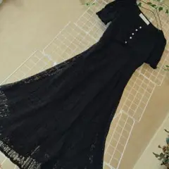 ❥tocco❥レースブラックロングワンピース