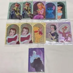 ディズニー ウエハース メタリックプラカードセット