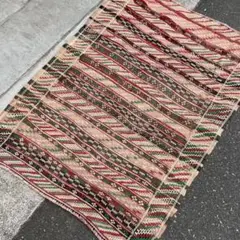 モロッコ キリム ベルベルストライプ ヴィンテージ ラグ93cmx133cm