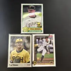 【即買い大歓迎】2025 topps ポール・スキーンズ 3枚