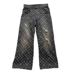 らん様専用 Louis Vuitton AW22 バギー デニム パンツ