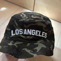 LOS ANGELES 迷彩 バケットハット