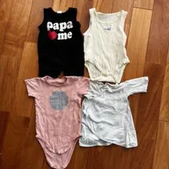 夏物ロンパース4点
