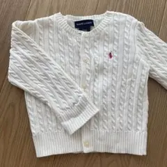 ラルフローレン　ニット　カーディガン　18m