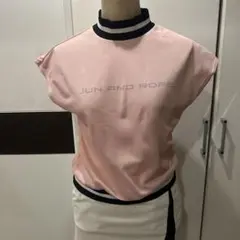 JUN AND ROPE ピンク 半袖シャツ