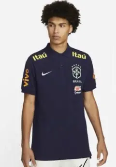 ナイキ ブラジル代表 ポロシャツ