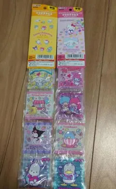 サンリオ　キャラクターズ つりさげラムネ シール付き 2セット ばらまきお菓子