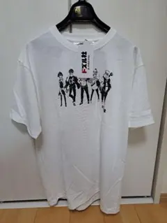【新品】ドズル社 メンバー集合モノクロフロントプリント半袖Tシャツ Lサイズ