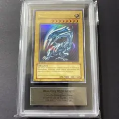 青眼の白龍ポルトガル1stDIK YuGiOh Blue-Eyes White Dragon DIK-P001 Ultra Rare 1st Ed