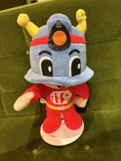 キュータくん　消防マスコット　デカぬいぐるみ④