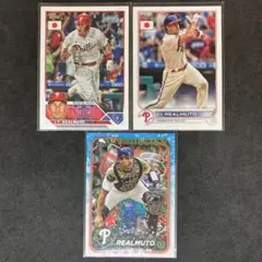 topps パイレーツ J.T. REALMUTO 3枚セット