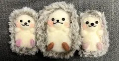 羊毛フェルト ハリネズミ 3体セット