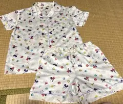 GU ディズニー　パジャマ　半袖　半ズボン　150 ミッキー　ミニー