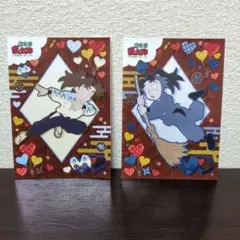 忍たま乱太郎 ばれんたいんの段 ブロマイド 山田利吉 小松田秀作 2枚セット
