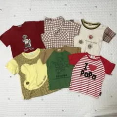 ベビー服　Tシャツ　トップス　まとめ売り　80-100
