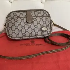 美品 GUCCI オールド グッチ 2way ミニ ショルダー バッグ クラッチ