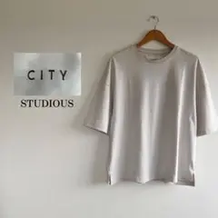 【日本製】　CITY STUDIOUS オーバーサイズTシャツ　ビックシルエット