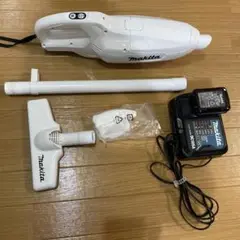 マキタ　充電式クリーナ　10.8V CL107FDSHW　紙パック式　掃除機