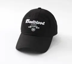 Badblood ベースボールキャップ ブラック