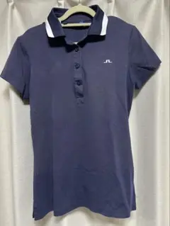 J. Lindeberg ネイビー ポロシャツ　Sサイズ