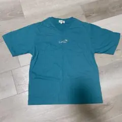アーノルドパーマーArnold Palmer ターコイズシャツ XS Vネック