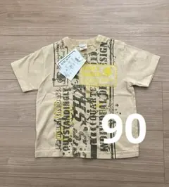 新品　タグ付き　SHADE'S 半袖　tシャツ　90 ベージュ系