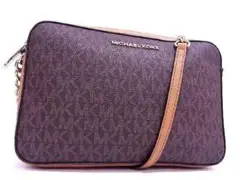 ✨良品✨ MICHAEL KORS 総柄 チェーンxPVC ショルダーバッグ