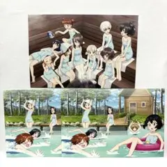 ガールズ＆パンツァー 最終章第4話 入場者特典　特典ポストカード　３枚セット
