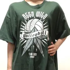 ギルダン Tシャツ Vollevboll モスグリーン XL 古着