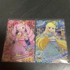 ひみつのアイプリ　おとぎばなしアラビアンナイトピンク＆ブルー　２枚セット