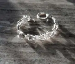 Santaku ブレスレット Santaku eight knot silver 925 bracelet - メルカリ