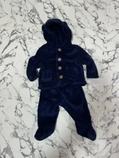 期間限定価格♡【baby Gap】ネイビー セットアップ　フリース 70&60