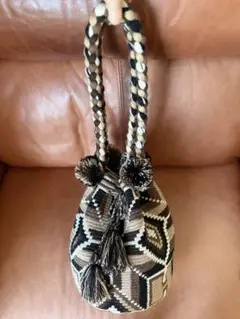 WAYUU 巾着ショルダーバッグ
