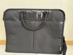 ☆最終値下げ☆【新品・未使用】ブラックナイロンビジネスバッグ