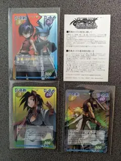 シャーマンキング　麻倉葉 ファウスト/木刀の竜 道蓮 /ホロホロ