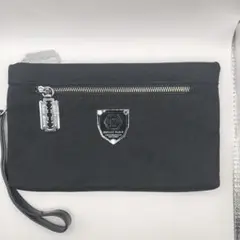 【美品】フィリッププレイン PHILIPP PLEIN ポーチ セカンドバッグ