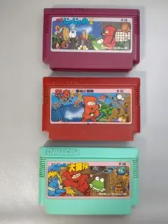 ファミコン　じゃじゃ丸くん３本セット