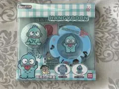 HANGYODON ハンギョドン缶バッジ とケースのセット　アクリルスタンド付き