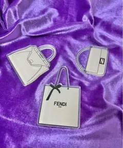 【非売品/希少品】フェンディFENDI スペシャルチャーム3点ピーカブーバケット
