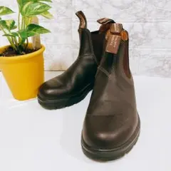 ★美品★ブランドストーン　サイドゴアブーツ サイズ3 茶色(460)