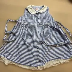 French soda ストライプ ノースリーブワンピース 97