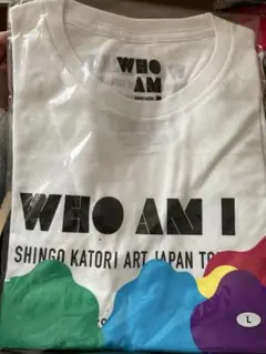 香取慎吾　個展 WHO AM I 福島 Tシャツ Lサイズ 2025年最新】香取慎吾 who am i tシャツの人気アイテム - メルカリ