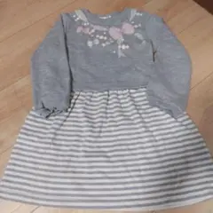 美品 マザウェイズ 110 かわいいトレーナー ワンピース