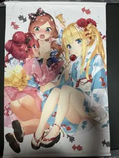 ルミノシティ　かにビーム　ぺこ　C91　タペストリー Ed9/かにビーム/ルミノシティ C93 WスエードB2タペストリー